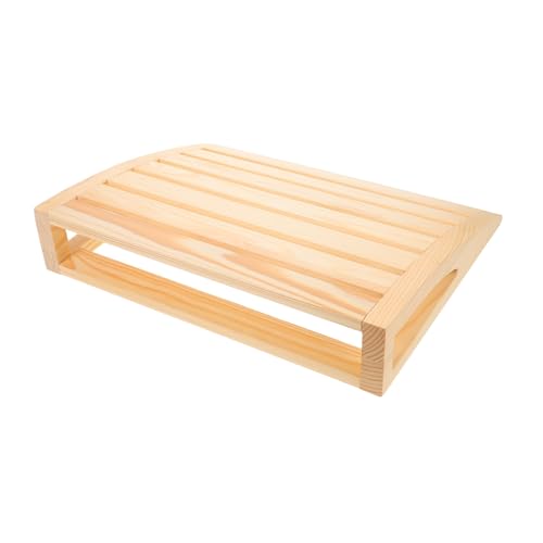 Yardwe Almohada para Reposacabezas De Sauna Accesorios Y Suministros para Sauna Reposacabezas De Madera