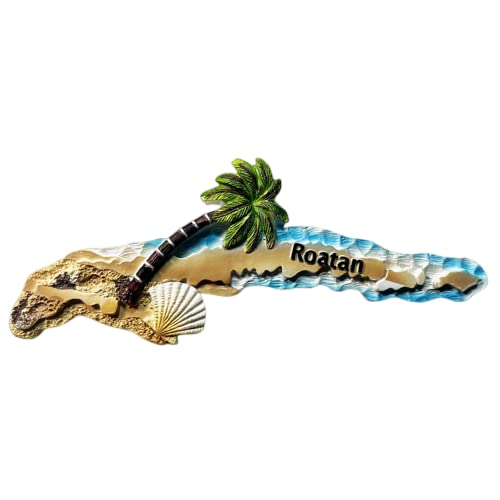 Roatan Honduras Refrigerator Magnet 3D Travel Souvenir Fridge Decoration Magnetic Sticker Craft...