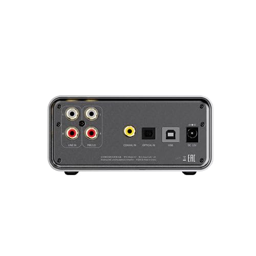 Image of FiiO K7 Full Balanced HiFi DAC Headphone Amplifier AK4493S*2, XMOS XU208 PCM384kHz DSD256,USB /Optical /Coaxial /RCA Inputs, 6.35mm /4.4mm Output (Titanium)