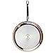 Hestan - CopperBond Collection - 100% Pure Copper Frying Pan, Induction Cooktop Compatible, 12.5-Inch