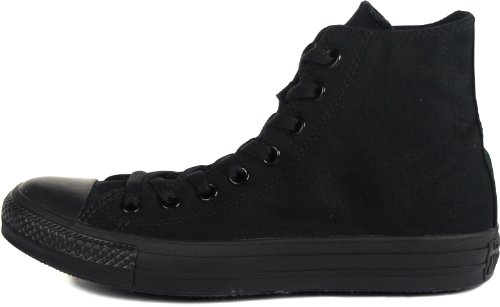 Converse Unisex Chuck Taylor All Star High Top Sneakers (11 D(M) US, Black Monochrome)2