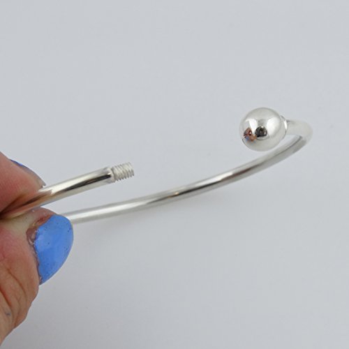 FashionJunkie4Life 925 Sterlin Silver and Stainless Steel Open Cuff Bracelet4