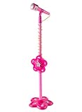 ISO TRADE Micrófono Infantil con Pie Karaoke con Soporte Efectos de Luz Juguetes Musicales 8235