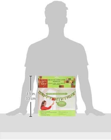 Miniatura 2 de Amscan TNT Party! Cartel jumbo con texto en inglés "Add-an-Age Happy Birthday", 6 unidades