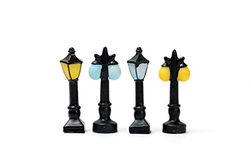 Bloom Bagicha Lam Post- Set of 4 for Tray Gardening/Fairy Garden/Terrariums/Landscaping/Craft Model Work/Plant Decoration (B083K7BW6M) Amazon Price History, Amazon Price Tracker
