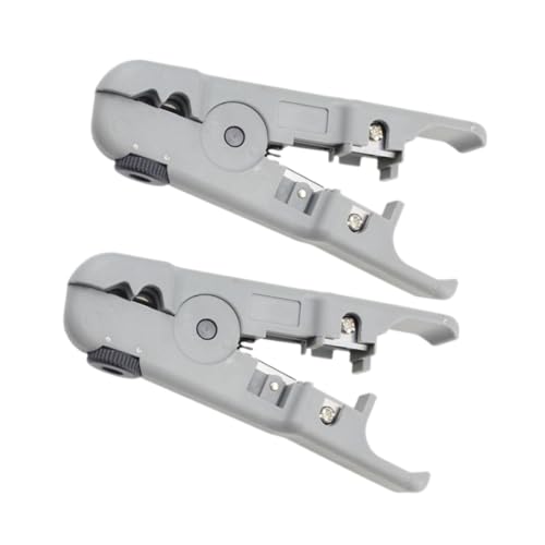 YOSADIER 2 Pelacables Para Altavoces Herramienta De Crimpado Herramienta De Pelado De Cables Herramienta Para Cable Coaxial Herramienta De Pelado De Cables Ethernet Herramienta De