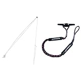 Dock Edge + Economy Mooring Whip Watercraft Docking System (Set of 2), 8' for Craft up to 18' or 2000 lbs & AIRHEAD AHDL-4 Bungee Dockline 4 Feet