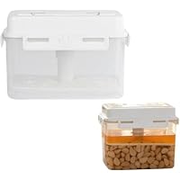 Amazon｜Jazpin ぬか漬け容器 プレス式 4L/5L 漬物器 密封ロック 浅