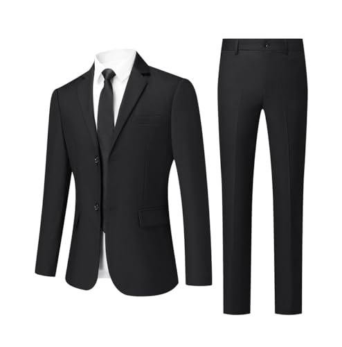 Men's Luxury 3-Piece Suit Set Slim Fit Blazer Vest Pants Ideal for Formal Occasions