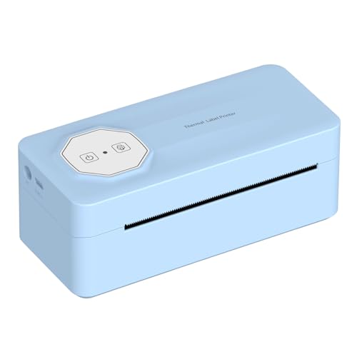 Image of TATTMUSE Bluetooth Thermal Shipping Label Printer, 4x6 Wireless Label Printer for Small Business and Package, Compatible with iPhone Android Windows Mac, Widely Used for Amazon Shopify USPS