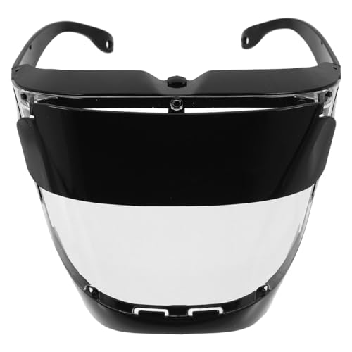 ULTECHNOVO Maschera Per Saldatura Autooscurante Leggera Con Scudo Trasparente in Pet Protezione Occhi E Viso Per Lavori Di Saldatura E Smerigliatura 6.5X5.5X2 Inch