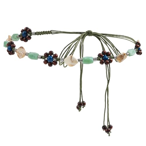 Ethnic Woven Belt Party Dress Waist Belt Unisex Stylish Artistic Belt Fashion for Men and Women