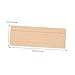HANABASS 2pcs Natural Thumb Piano Bridges Diy Kalimba Parts Tone Marimba Instrument Accessory