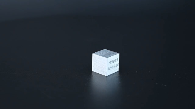 Image of 0.39 inch Zinc Metal Element Cube 10MM Density Cubes 99.995% High Purity, Periodic Table of Elements Collection for Element Collections Hobbies, Pure Zinc Cube(Zn 0.39 Inch)