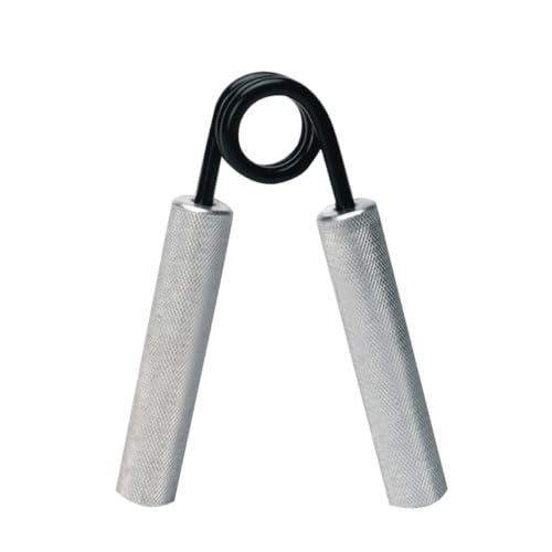 Angoily Pinces de Préhension en Aluminium et Acier pour Musculation Main, Améliore la Force de Préhension, pour Grimpeurs et Athlètes de Fitness, Couleur Argenté Couleur Aléatoire