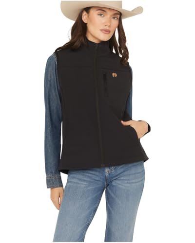 Cinch Women's Black Wind Proof Vest