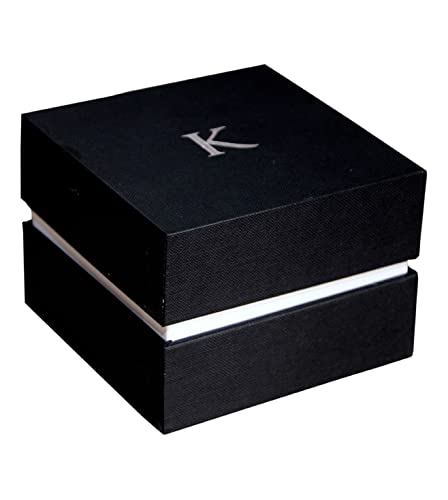 Kredo Men OTUS² Automatic Water Resistant Self-Winding Mechanical Analouge Stainless Steel Closed Wrist Watch - KW116 | Golden Strap Black Octagoinal Dial | Designed in Amsterdam - Image 5