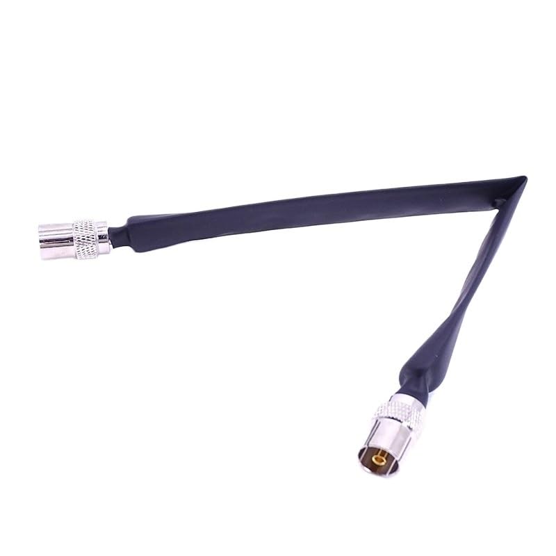 LIHUA Conector Hembra Cable coaxial Pasa casa/Coche Ventana Puerta(TV M to TV M,40CM)