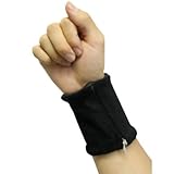 ジョクメイト ポケット付リストウォレット ブラック×ブラック