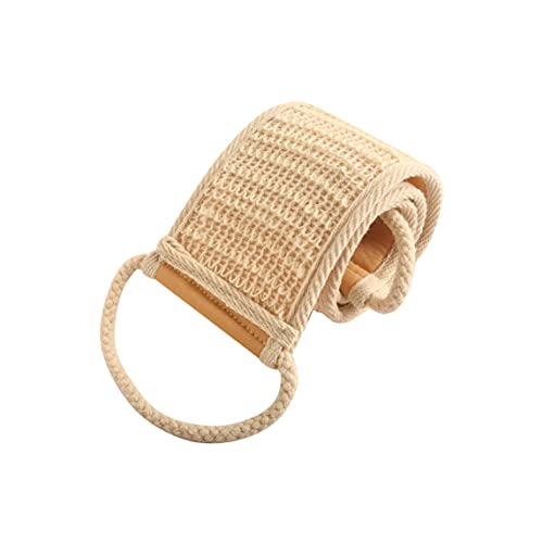 Global Household Body Brush Back Scrubber For Bathing Brightening| Made Of Natural Vegetable Fibre| Gentle On Skin| Exfoliates Gently While Showering| Easy To Clean| For Men & Women| Made In India