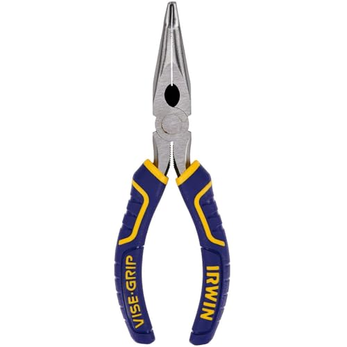 IRWIN Tools Pince étau Bec Long, Bent, 15,2 cm (2078226)