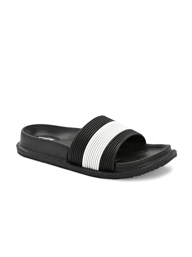 Image of SLIPOVER Flip Flop Slippers for Men (Twin Shade) Stylish|Comfortable|Soft|Lightweight|Anti-Skid|Lab tested|Casual|EVA Slippers|Chappal|Slides