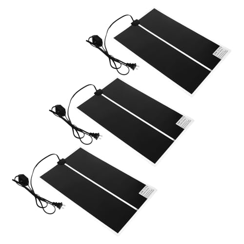 Almohadilla térmica para reptiles 3pcs Toyvian con control de temperatura