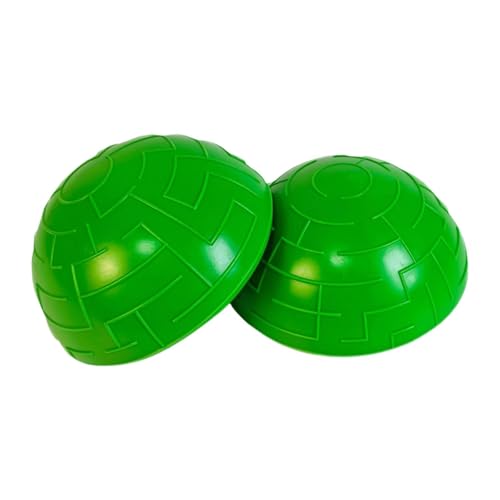 FytStycale 2 Piezas Pelota Pelotas Pilates Superficie Antideslizante PVC Portátil Adecuado para Entrenamiento en Casa Gimnasio Regalo Mujeres Hombr, Verde