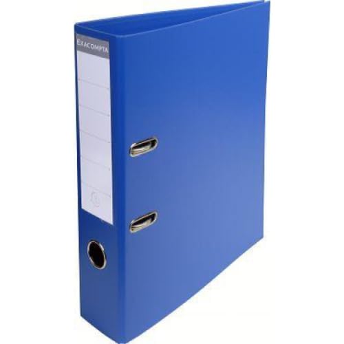 Ordner mit Hebel, A4, Rücken 70 mm, PVC-Beschichtung, Farbe Dunkelblau – 10 Stück