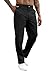 GIFTIME Cargo Pants for Men - Lightweight Travel Hiking Golf Hunting Outdoor Work Pants for Men Clothing Casual with Pockets Black 37W × 30L