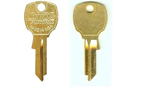 Box of 50 National CompX Mail Box 4 Pin Key Blanks- for Codes 4000PS-4999 PS- D4301