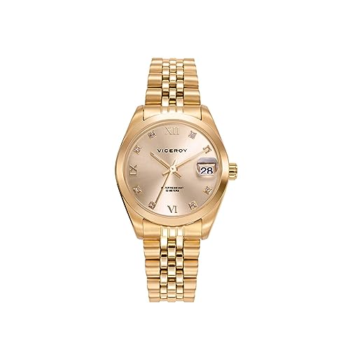 Viceroy Reloj 42414-23 Mujer Acero Dorado