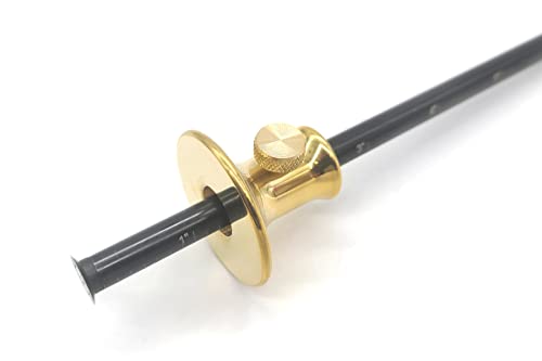 image for Taytools 467603 Wheel Marking Gauge Solid Machined Brass Head, 2 Extra