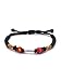 Produktbild BENAVA Tibetisches Armband - Tibet Armband Buddhistischer Schmuck Freundschaftsarmband Verstellbar Schwarz Bunt