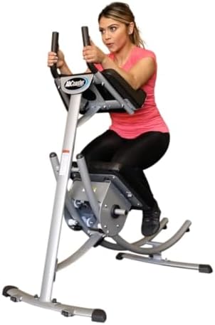 Ab Coaster® PS500 – Original, Ultimate Core Workout, 6 Pack Ab Exercise Machine for Home Use, Less Stress on Neck, Back, and Shoulders, Abdominal/Core Fitness Equipment for All Training Levels