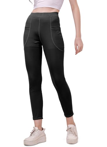 Image of Mehrang Gym Wear for Women Stretchable Yoga Pants, Fitness Gym Leggings, Gym Pants, Track Pants, Sports Tights, Active Wear Lower for Women