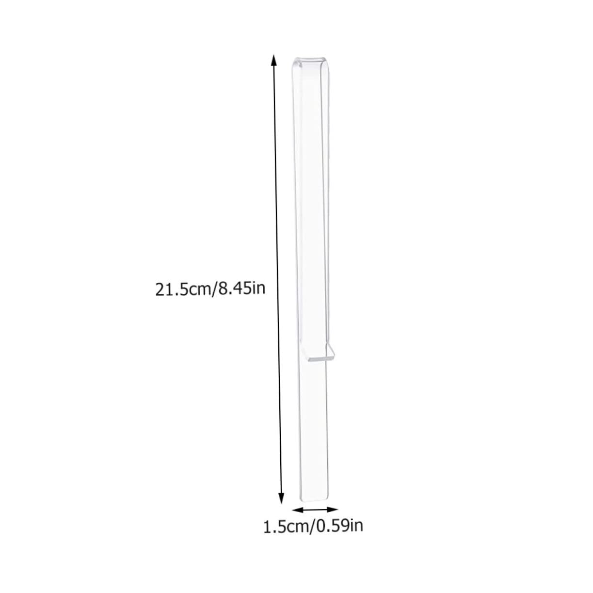 SAFIGLE Music Stand Add Ons Clamp on Tray Acrylic Sheet Music Clips for Easy Page Separati