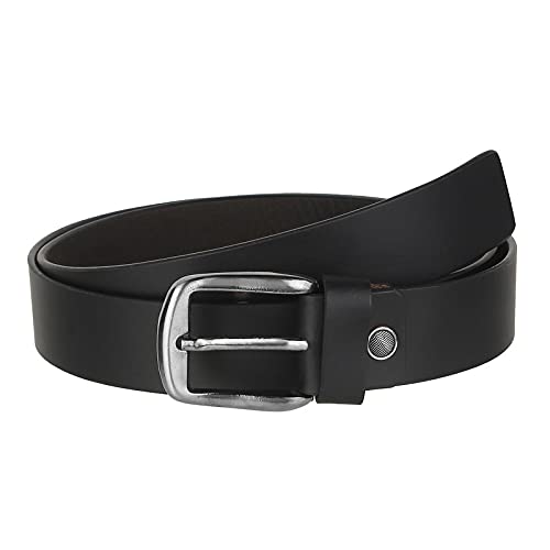 Image of USL Casual /Formal Genuine Leather Belt With Adjustable Buckle For Men