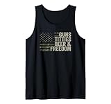 USA Guns Titties Beer And Freedom Camo USA Apparel