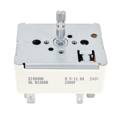 3148954 3148953 3148951 3149400 Range Burner Infinite Switch for Whirlpool WP3149400 AP6007666 PS11740783