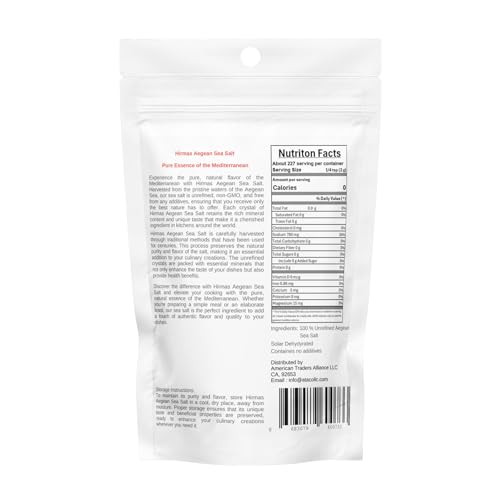 Sal marina fina Hirmas 16 Oz bolsa resellable miniatura 2