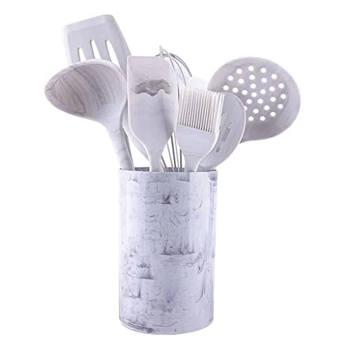 DSHGDJF Utensilios de cocina de silicona Utensilios de cocina Utensilios de cocina Pala Cuchara Utensilios de cocina Juegos de platos Accesorios Gadgets Set (Size : With Rice Spoon)