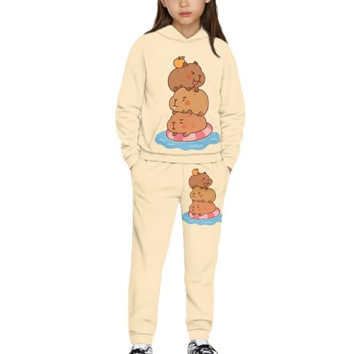 HUIACONG Boys Girls Sweatsuits for Kids Children Sweat Suit
