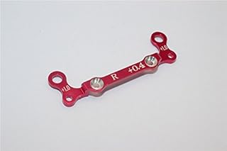 GPM For Kyosho Mini-Z AWD Upgrade Parts Aluminum Rear Knuckle Arm Holder GPM Design (Toe In 0.4mm, Thick 1.0mm) - 1Pc Red