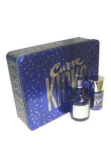 Curve Kicks by Liz Claiborne for Men - 2 Pc Gift Set 4.2oz Cologne Spray, 2.6oz Deodorant Stick