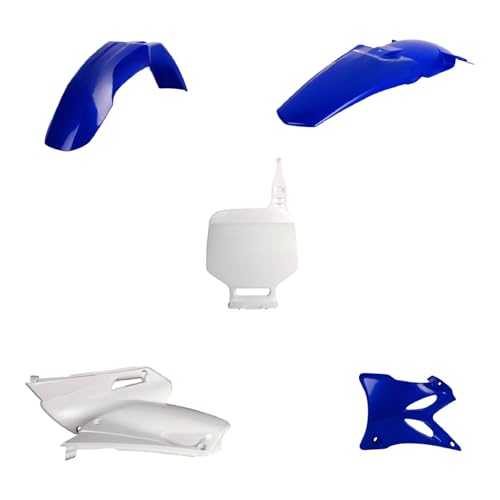Polisport Motocross (MX) Replica Plastic Kit for Yamaha YZ 85 (2002-14) – OEM Quality, Durable, Flexible & Perfect Fit – Blue/White
