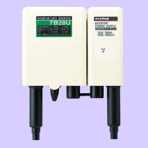 Amazon | マスプロ CATVブースター 28dB型 電源部連結型 7B28U-B