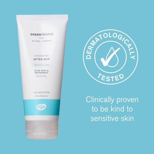 Green People Edelweiss SPF15 Sun Cream & After Sun Bundle 2 x 200ml | Natural, Organic Sunscreen with Tan Accelerator | Sensitive Skin | Non Comedogenic, Non Greasy | Reef Safe, Cruelty Free - Image 4