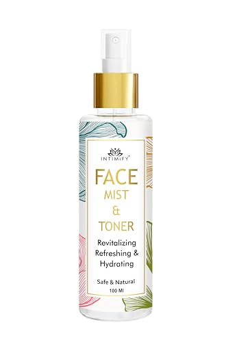 Image of INTIMIFY Face Toner Mist for Glowing Skin | For Men & Women | 100 ml | All Skin Type