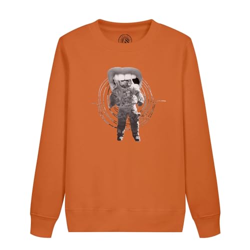 Sweatshirt enfant astronaute cadeau anniversaire original thème espace surréaliste
